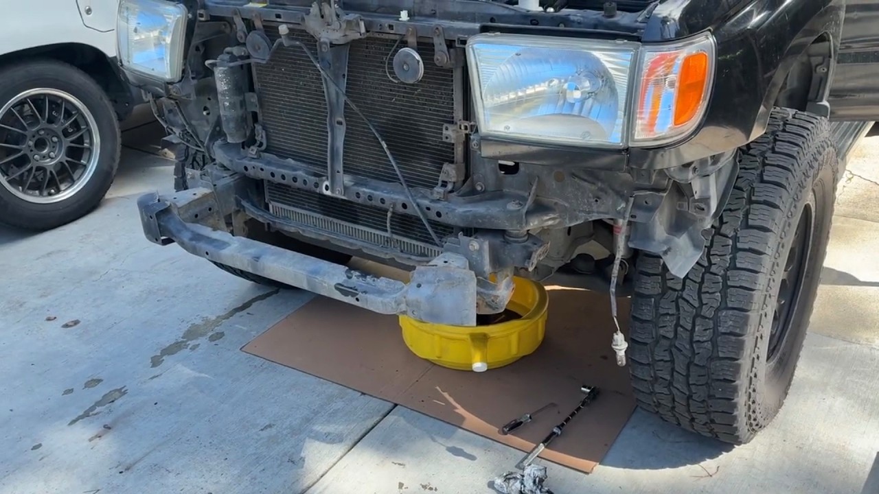 3rd gen Toyota 4Runner front bumper removal tips / overview.