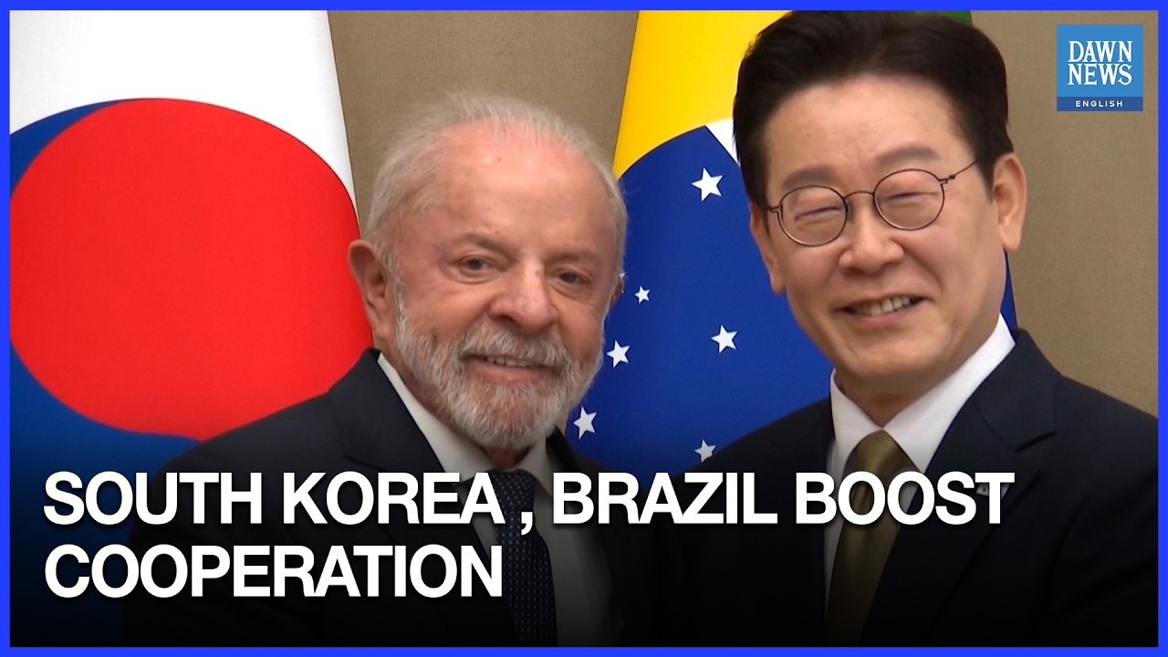 South Korea and Brazil agree to expand cooperation in minerals and trade | Dawn News English