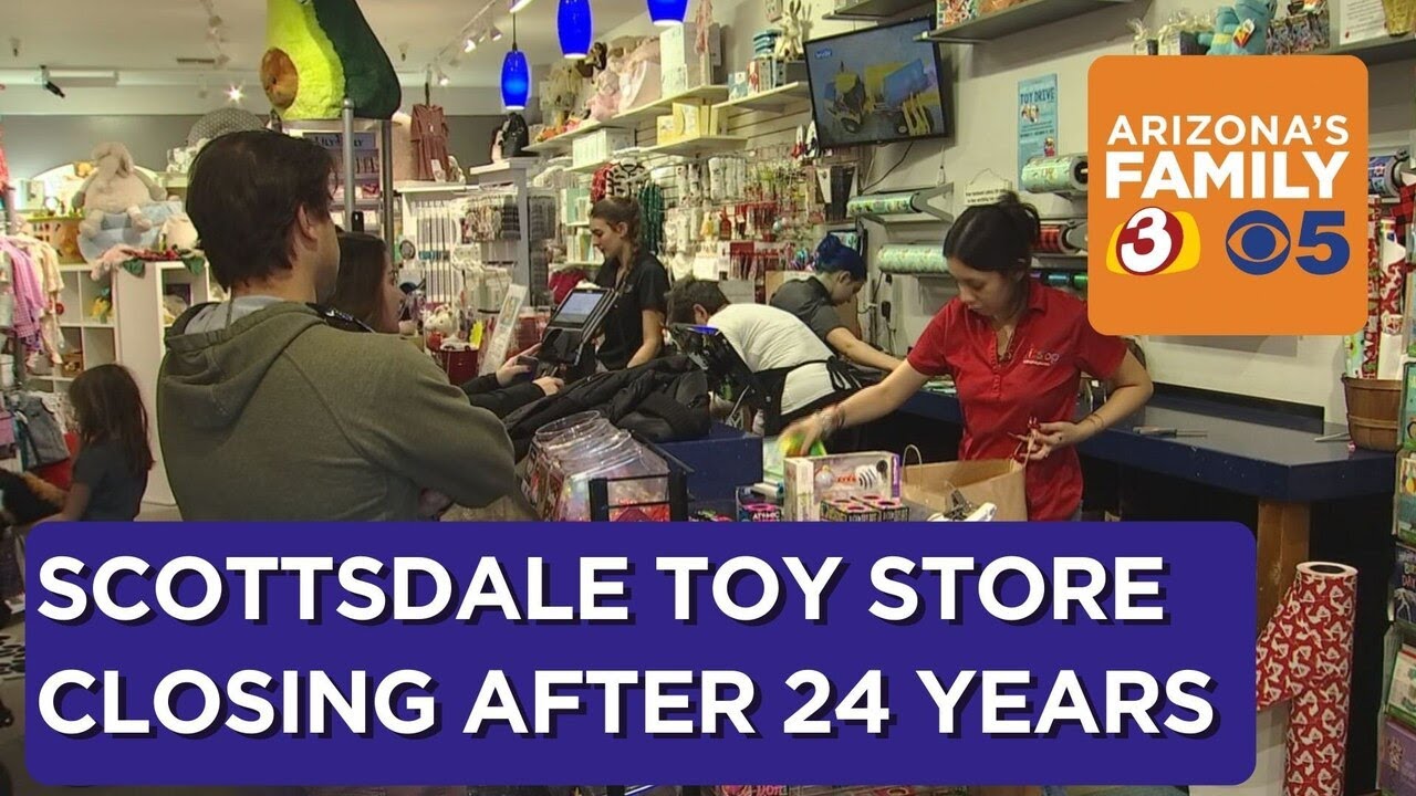 High inflation forces Scottsdale toy store to close its doors