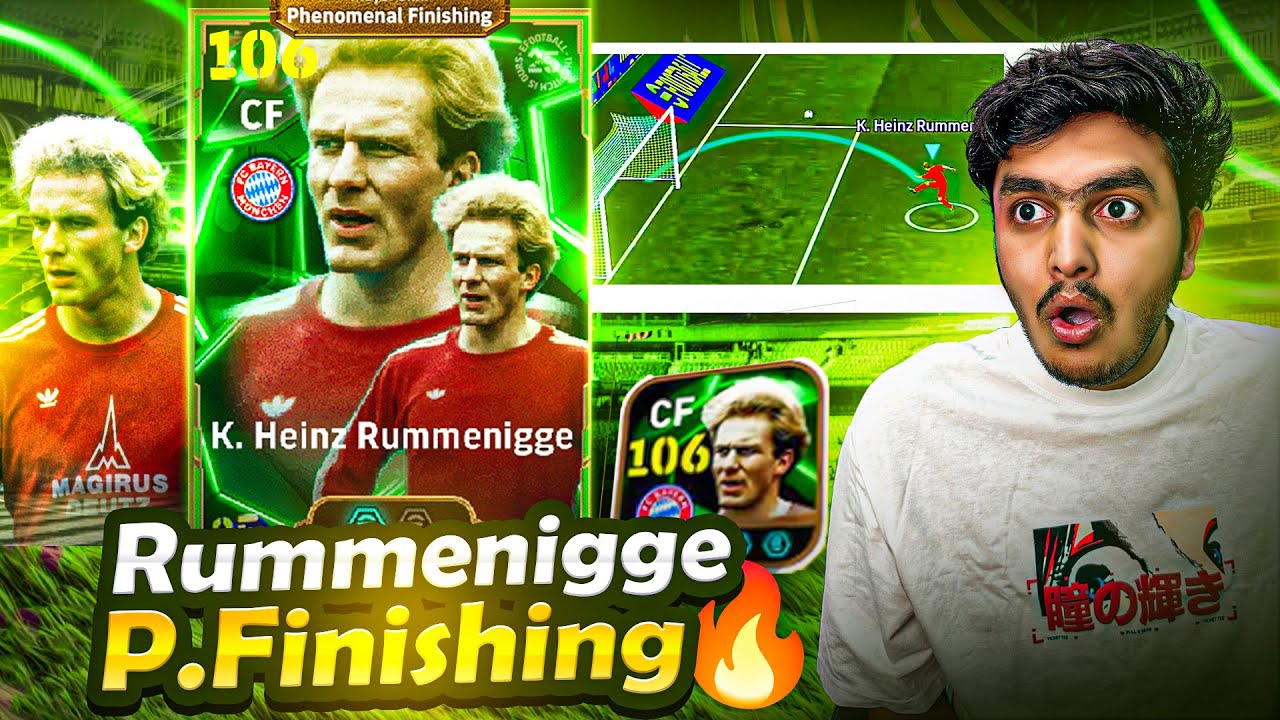 RUMMENIGGE 107 🔥UNSTOPPABLE GOAL WITH Phenomenal FINISHING 🚀 Best Cf efootball mobile 25
