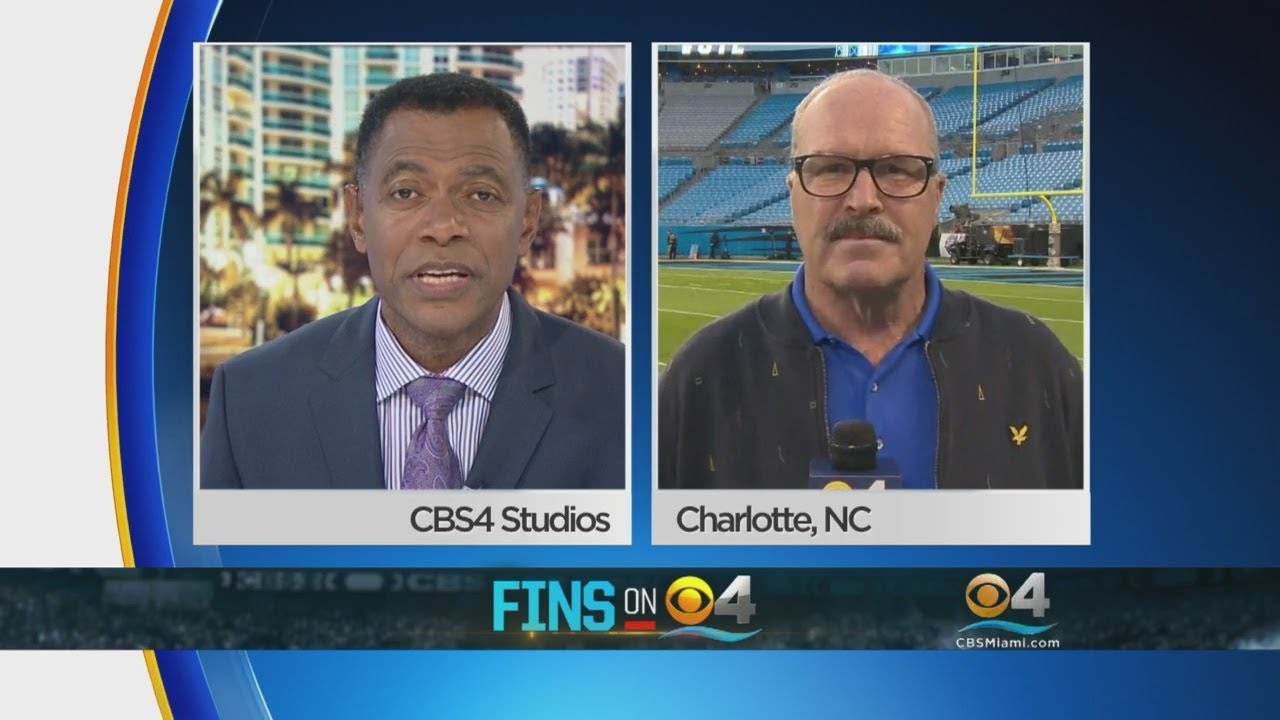 Fins On 4: CBS4's Jim Berry And Kim Bokamper Preview Miami's MNF Battle At Carolina