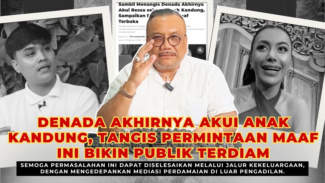 DENADA BUKA FAKTA ANAK KANDUNG, PENGACARA TOGAR SITUMORANG ANGKAT BICARA