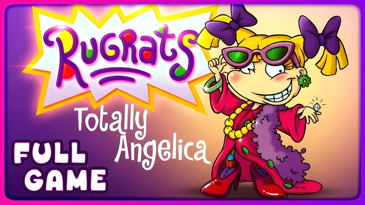 Rugrats: Totally Angelica FULL GAME Longplay (PS1)