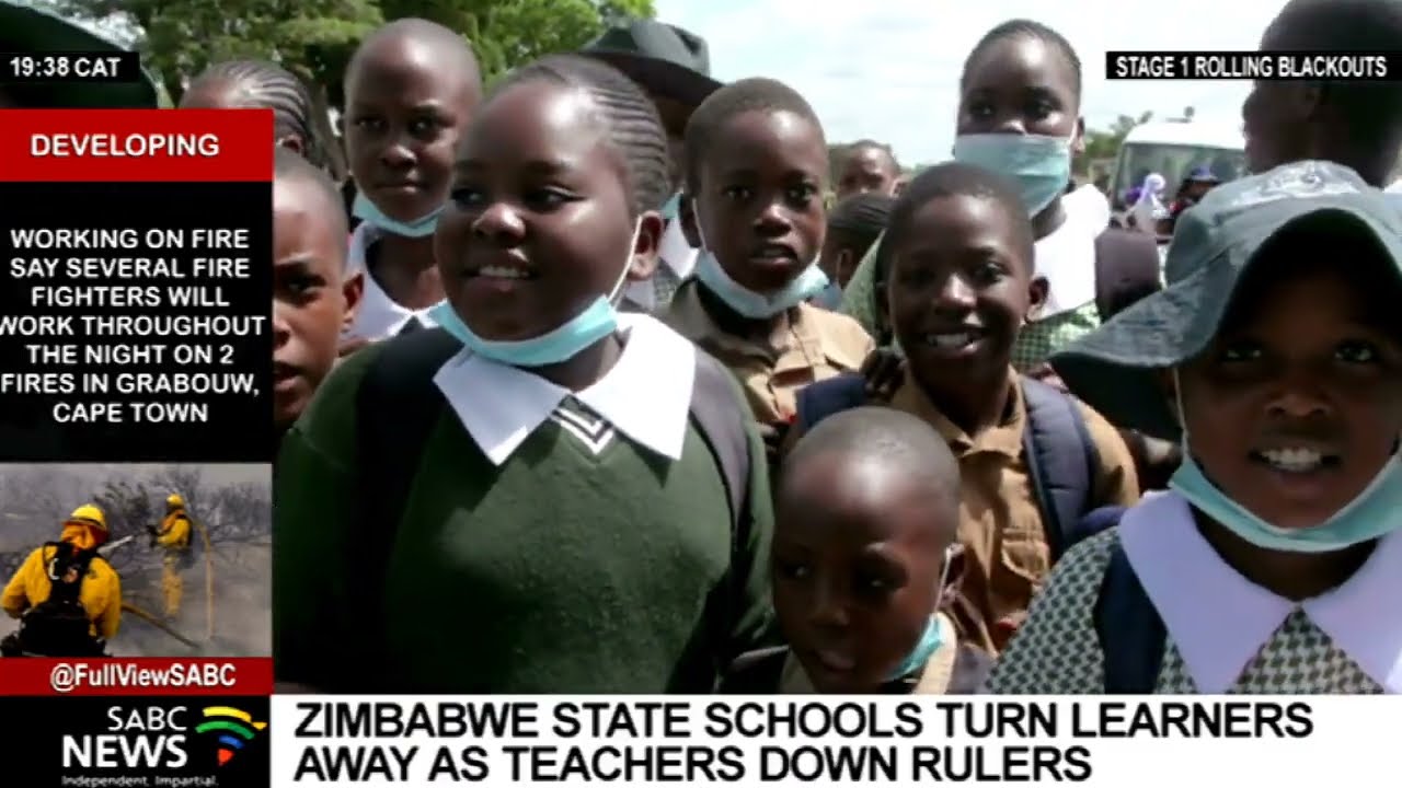 Zimbabwe state schools turn leaners away amid protest by teachers