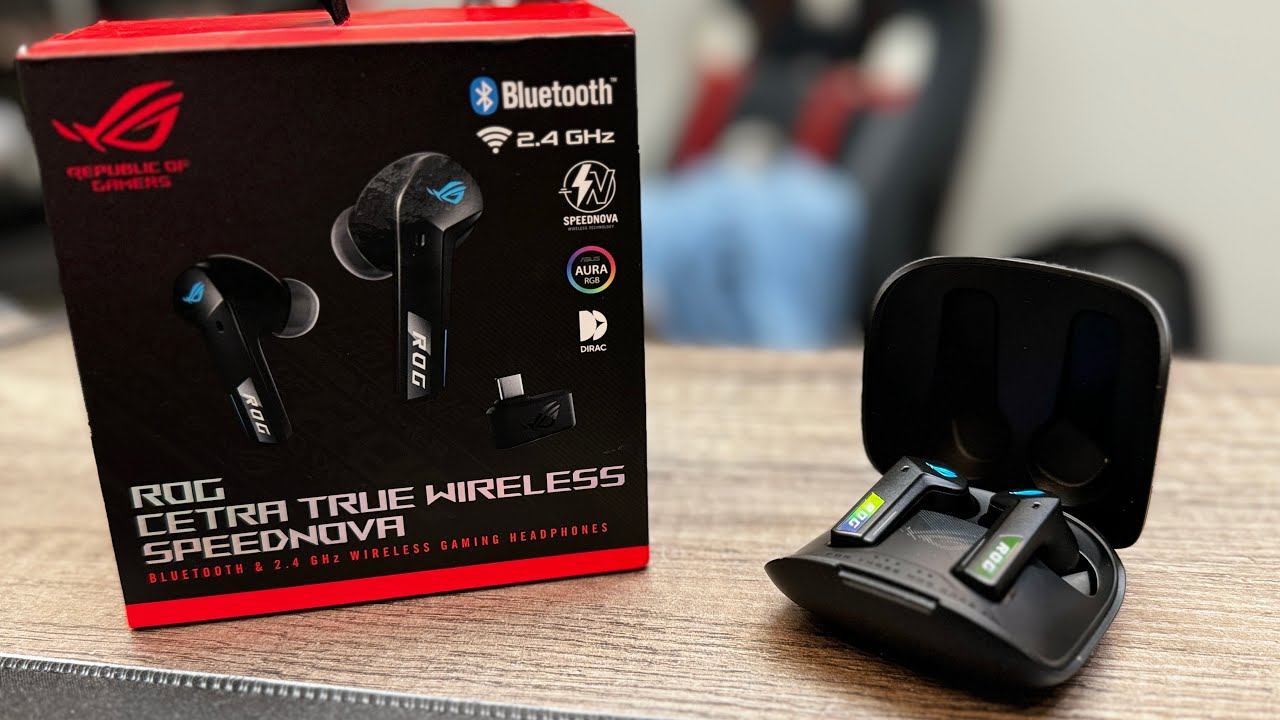 Обзор наушников ASUS ROG CETRA Speednova TWS: AirPods Pro для гейминга!