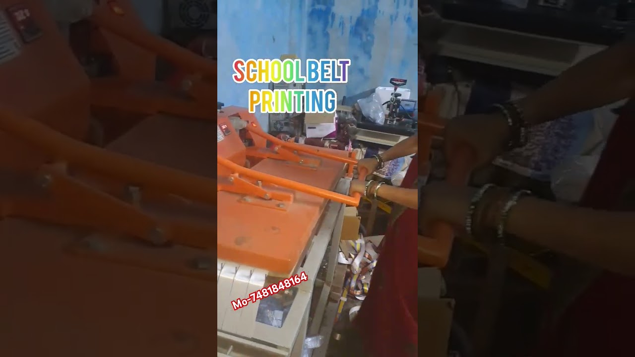 School Belt Printing || Leniyart Printing ||