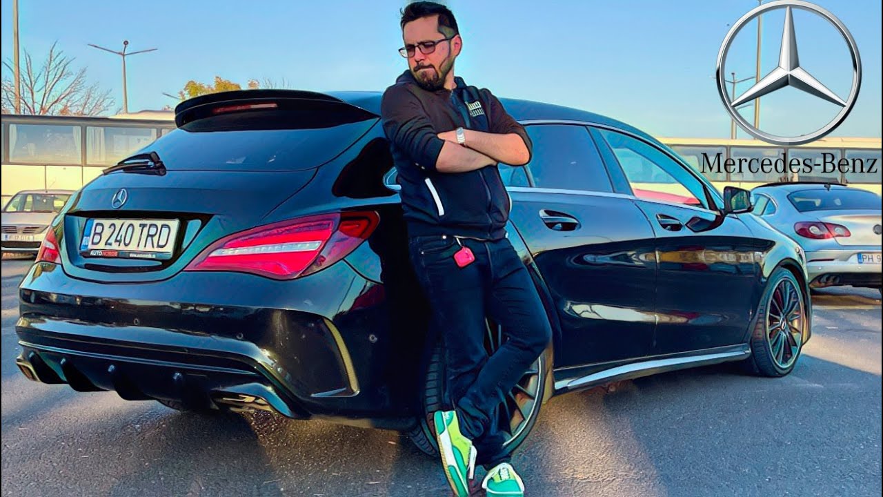 Cine a fost DEȘTEPTU' care s-a gândit la mașina asta? 381 CAI pe MERCEDES CLA 45 AMG SHOOTING BRAKE