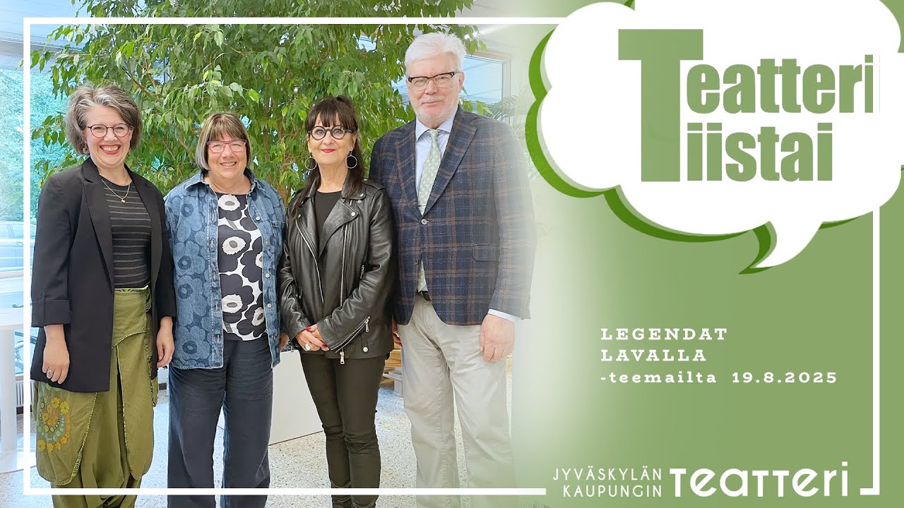 Teatteritiistai 19.8.2025 | Legendat lavalla