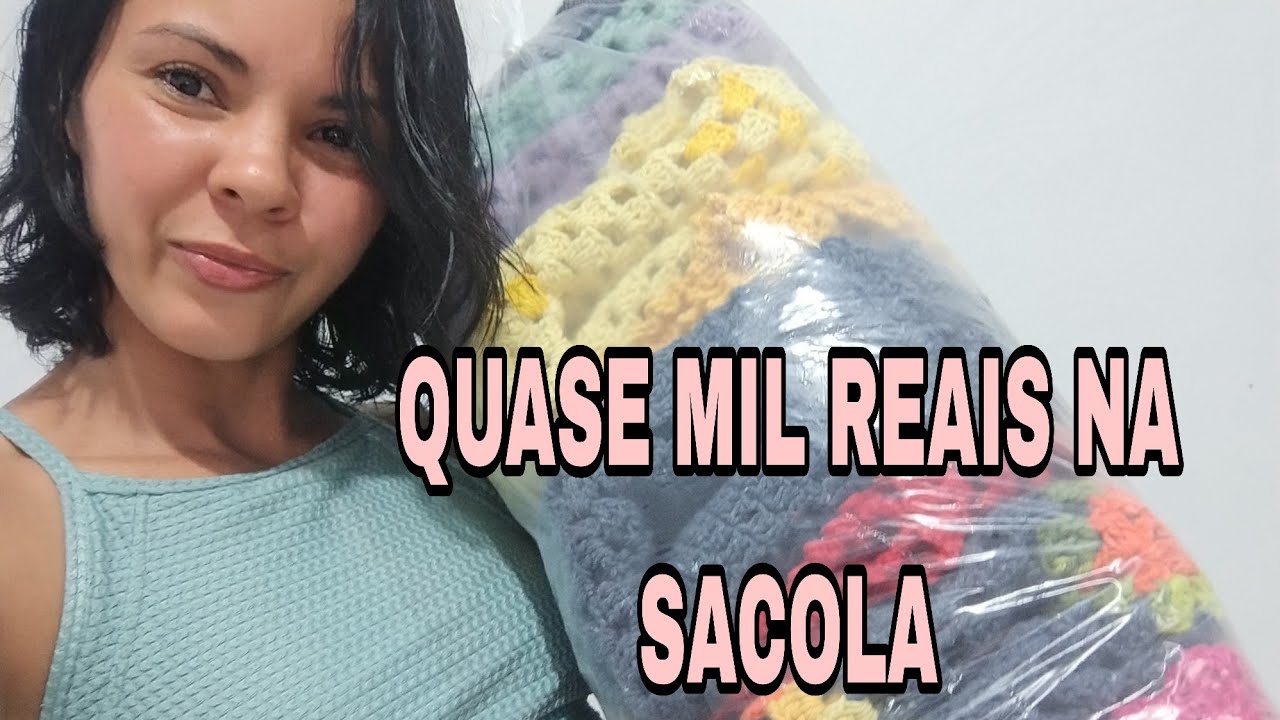 QUASE MIL REAIS EM PEÇAS 🧶 MAIS UMA REMESSA DE CROCHÊ PRA FEIRA @ateliedameire 