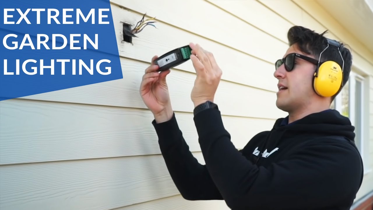You will never guess what we did with these garden lights - Electrician Life
