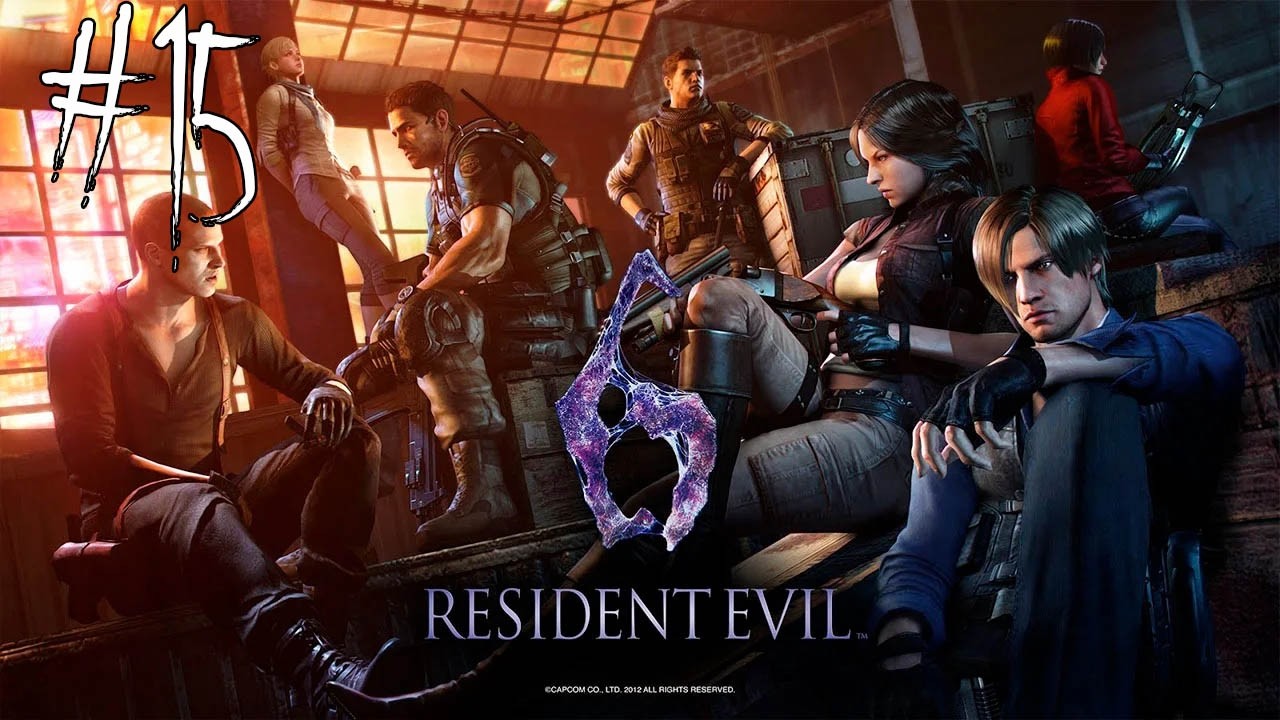 [COOP] Resident Evil 6 - Стрим #15. Наемники и не только.