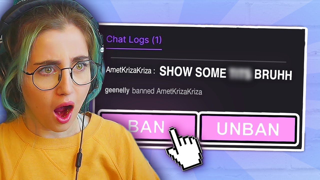 GEENELLY REACTS TO HER WEIRDEST TWITCH UNBAN REQUESTS