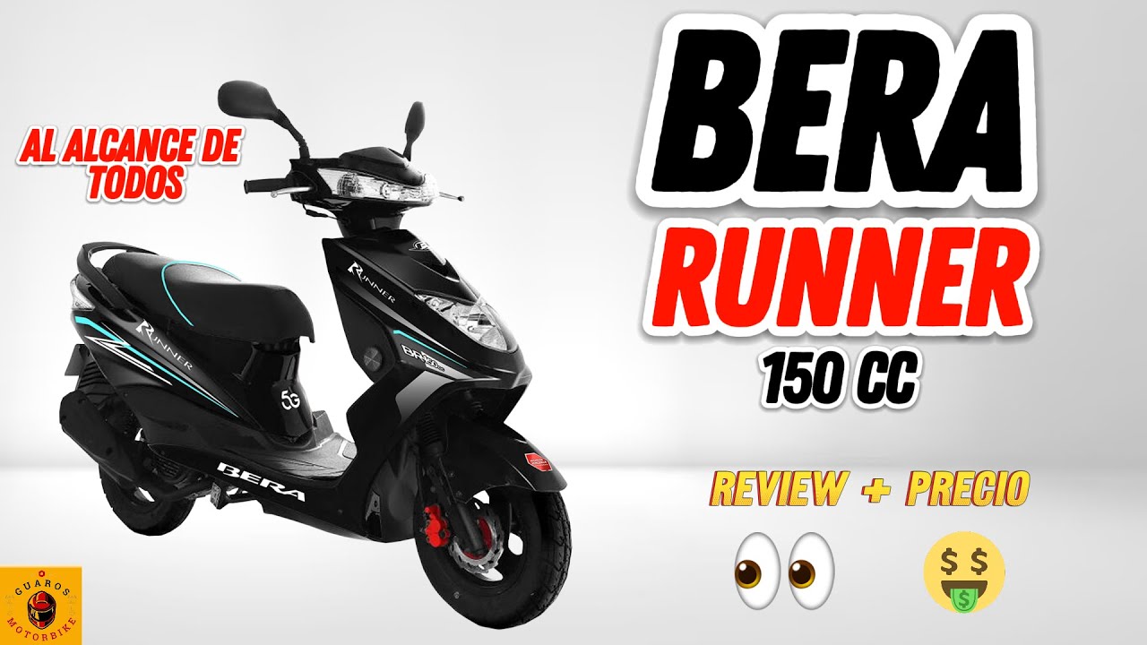 Bera Runner 150cc 2023 ¿Buena opción para el día a día? Review + Precio.