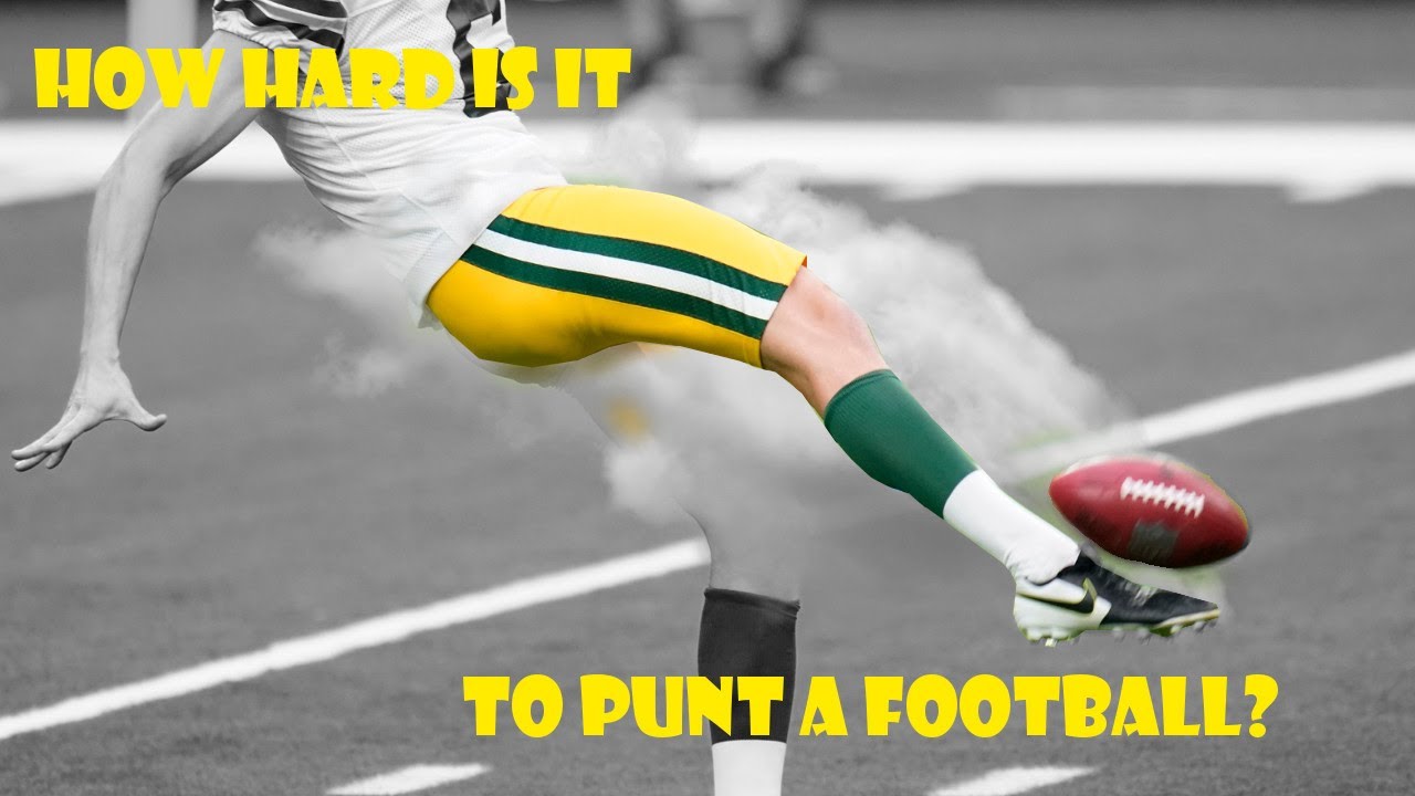 How Hard is it to Punt a Football?