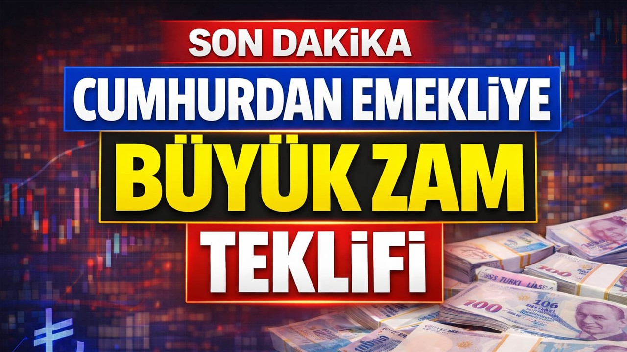 Son Dakika Cumhurdan Emekliye B&uuml;y&uuml;k Zam Teklifi