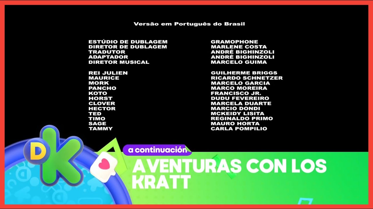 Viva el rey julien | Creditos finales | Aventuras con los kratt