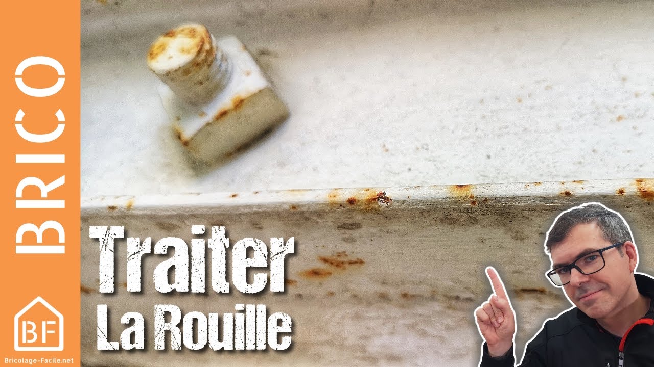 Comment traiter la rouille avant peinture ?