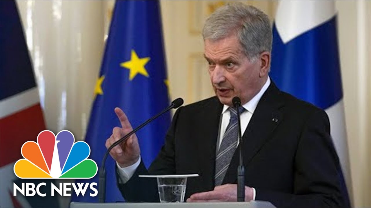 Finland's President Urges NATO Membership After Russian Invasion Of Ukraine