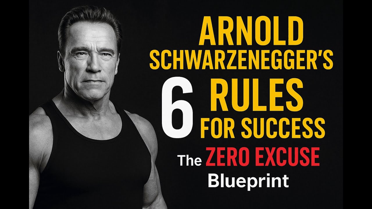 Arnold Schwarzenegger's 6 Rules for Success | The ZERO EXCUSE Blueprint
