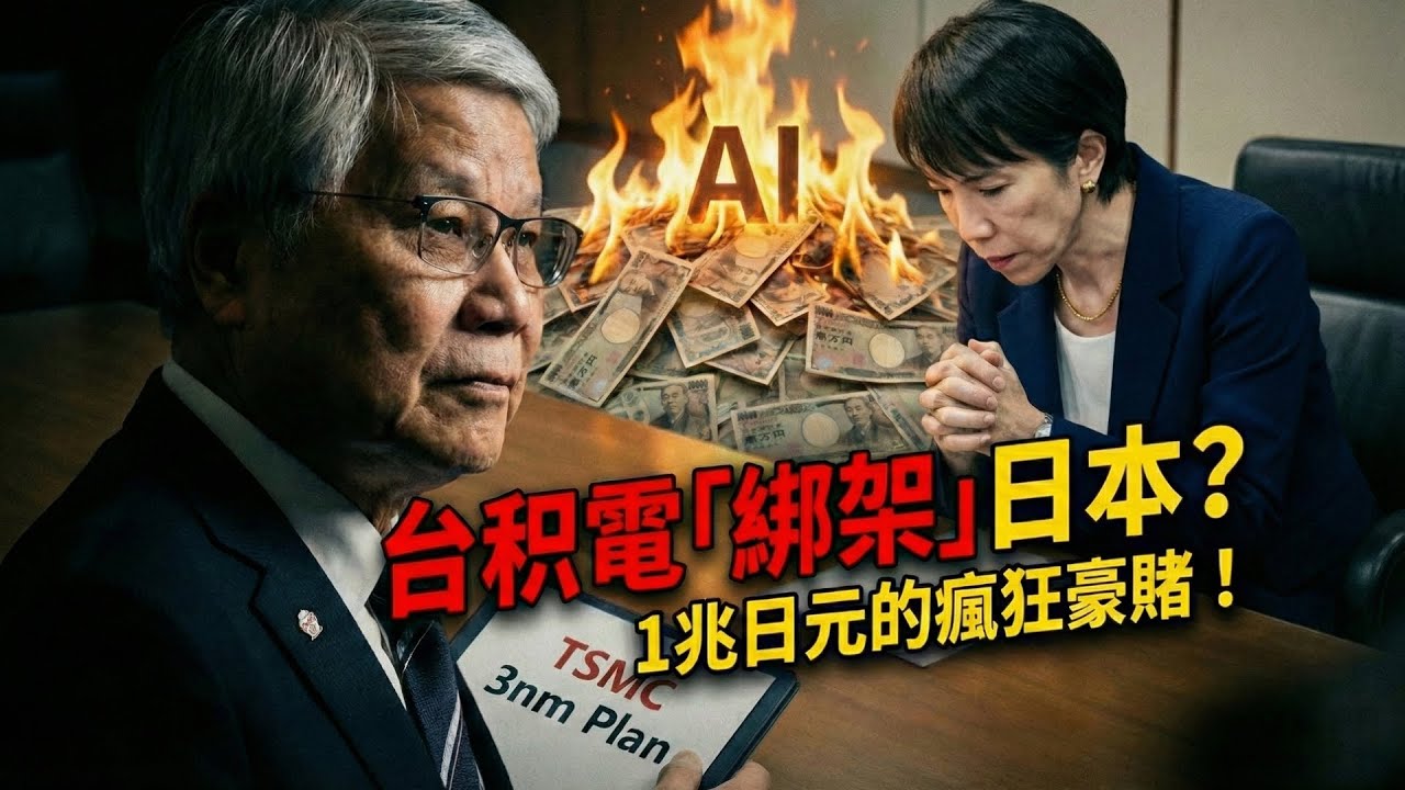 日本首相竟當眾鞠躬？🙇‍♂️台積電3奈米炸裂熊本！胡蘿蔔田變AI黑洞，這場「國運豪賭」日本輸不起！🌋