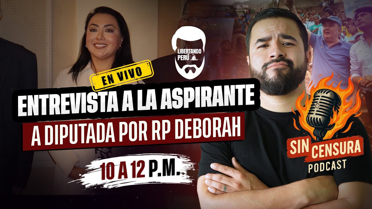 EL PROFE D3STRUY3 A LA REP&Uacute;BLICA | ENTREVISTA A LA ASPIRANTE A DIPUTADA POR RP DEBORAH INGA ZAPATA