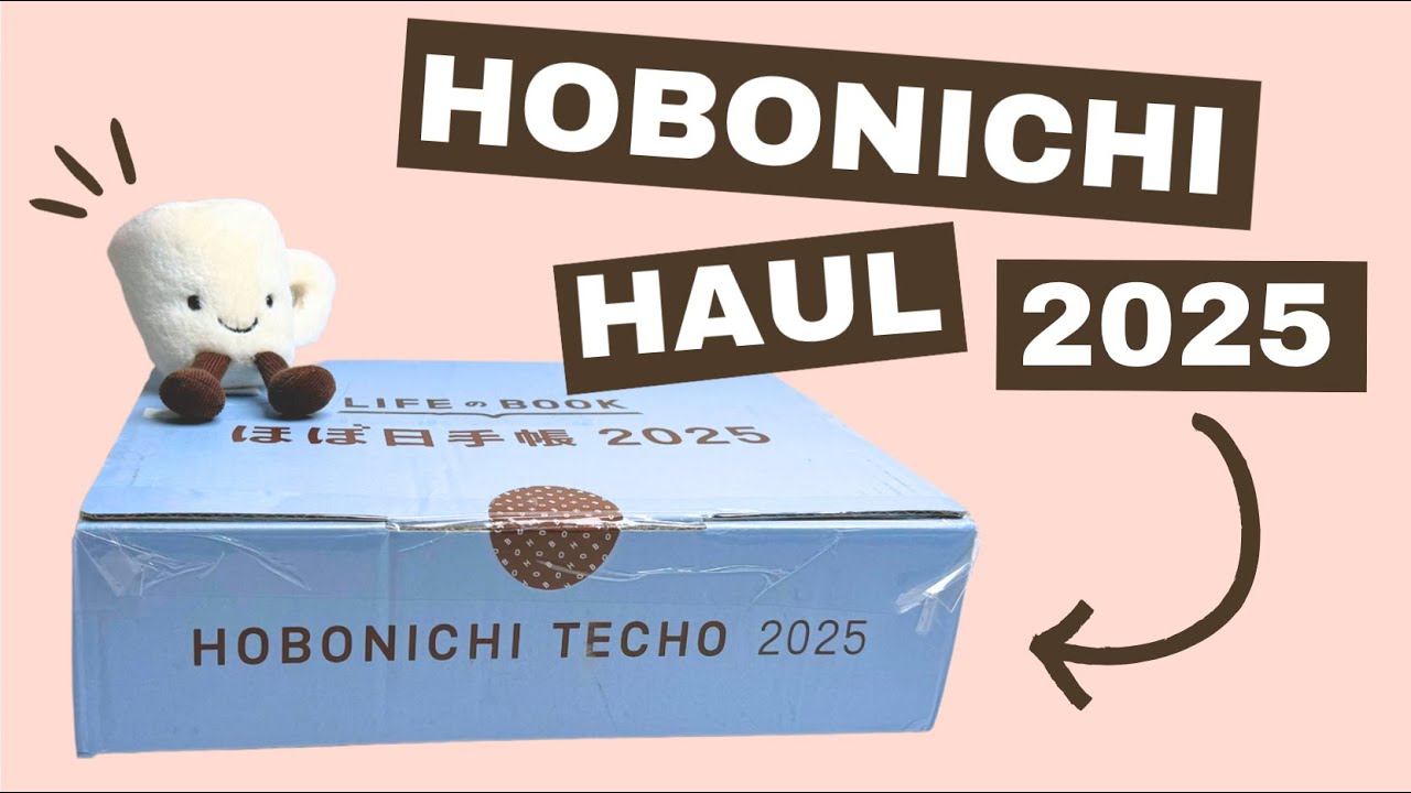 Hobonichi Haul 2025