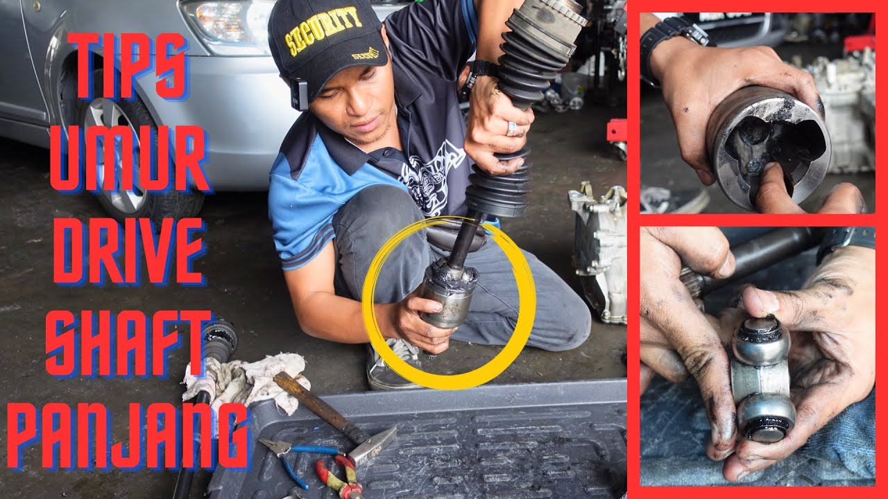 Punca Drive Shaft Cepat Rosak | Cara Tukar Drive Shaft Cover