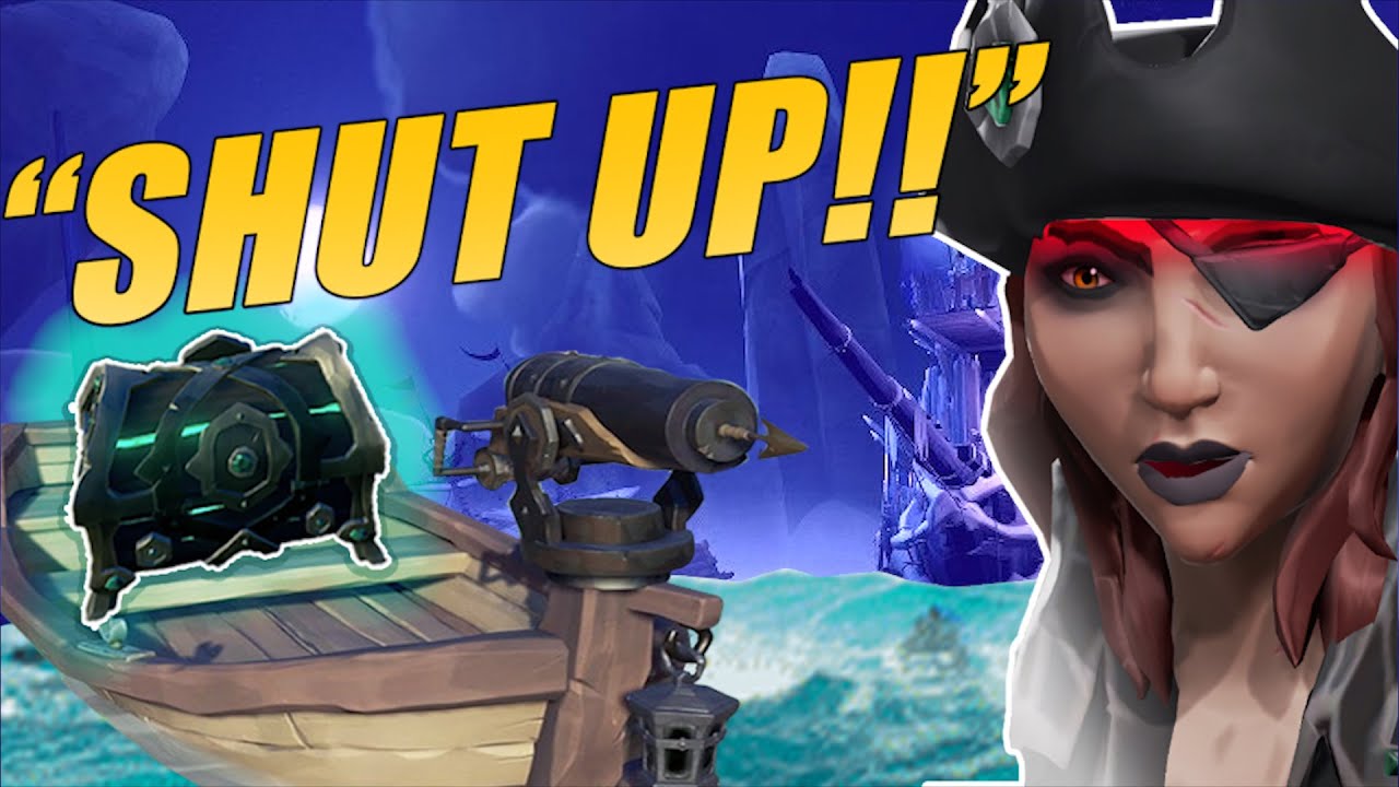 TRASH TALKERS LOSE ATHENA CHEST (Sea Of Thieves PVP Funny Moments)