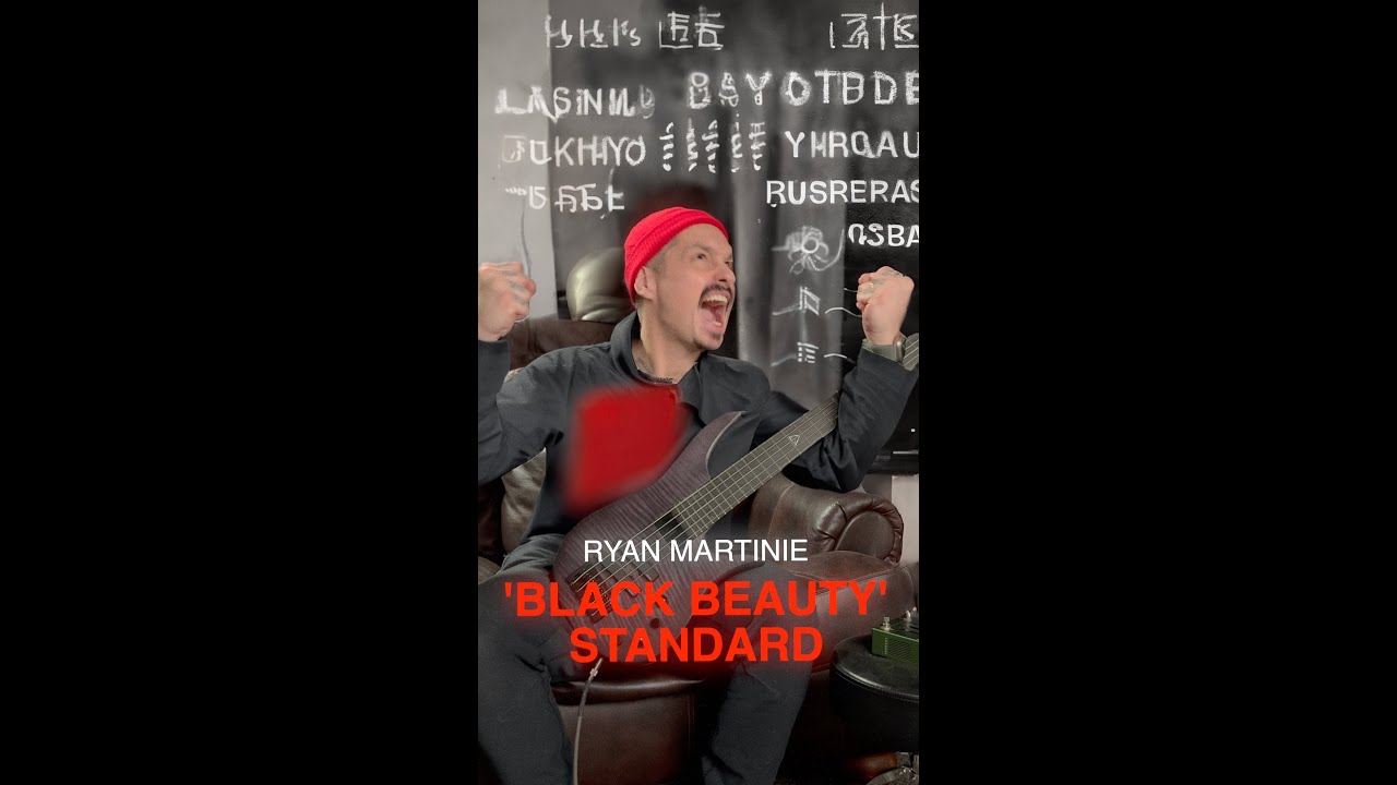 Fodera - Ryan Martinie - 'Black Beauty' Standard - Demo