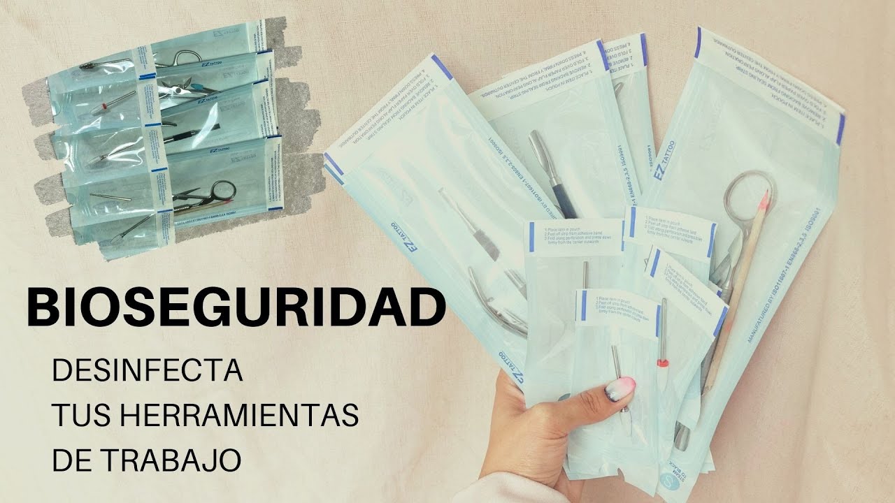 Aprende a desinfectar tus herramientas de trabajo 