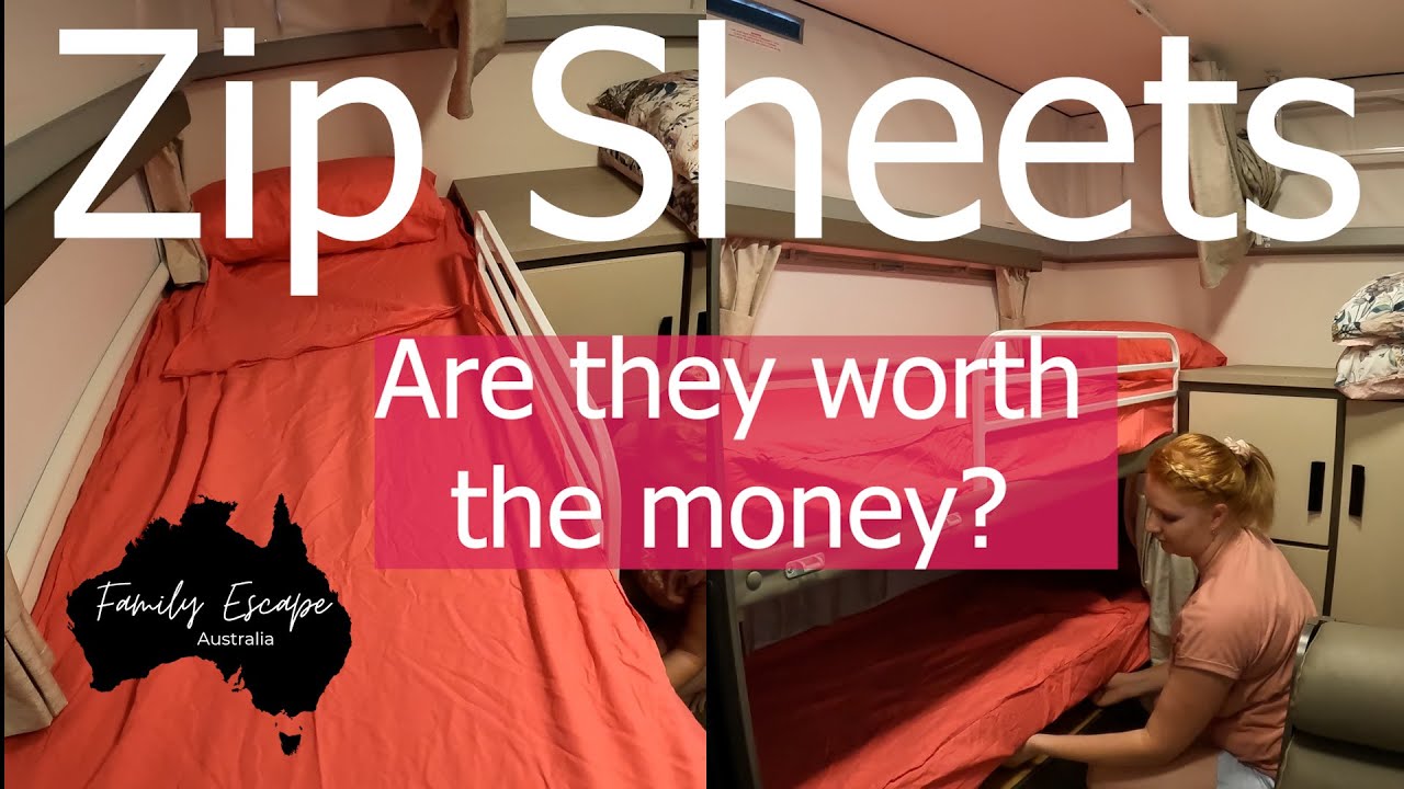 Zip Sheets Caravan Bunk Bedding Review