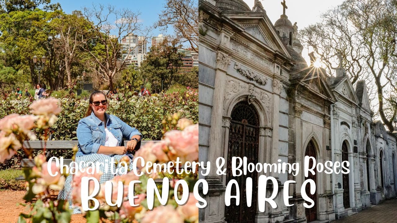 Argentina | Rose Garden & Chacarita Cemetery in Buenos Aires Vlog #7