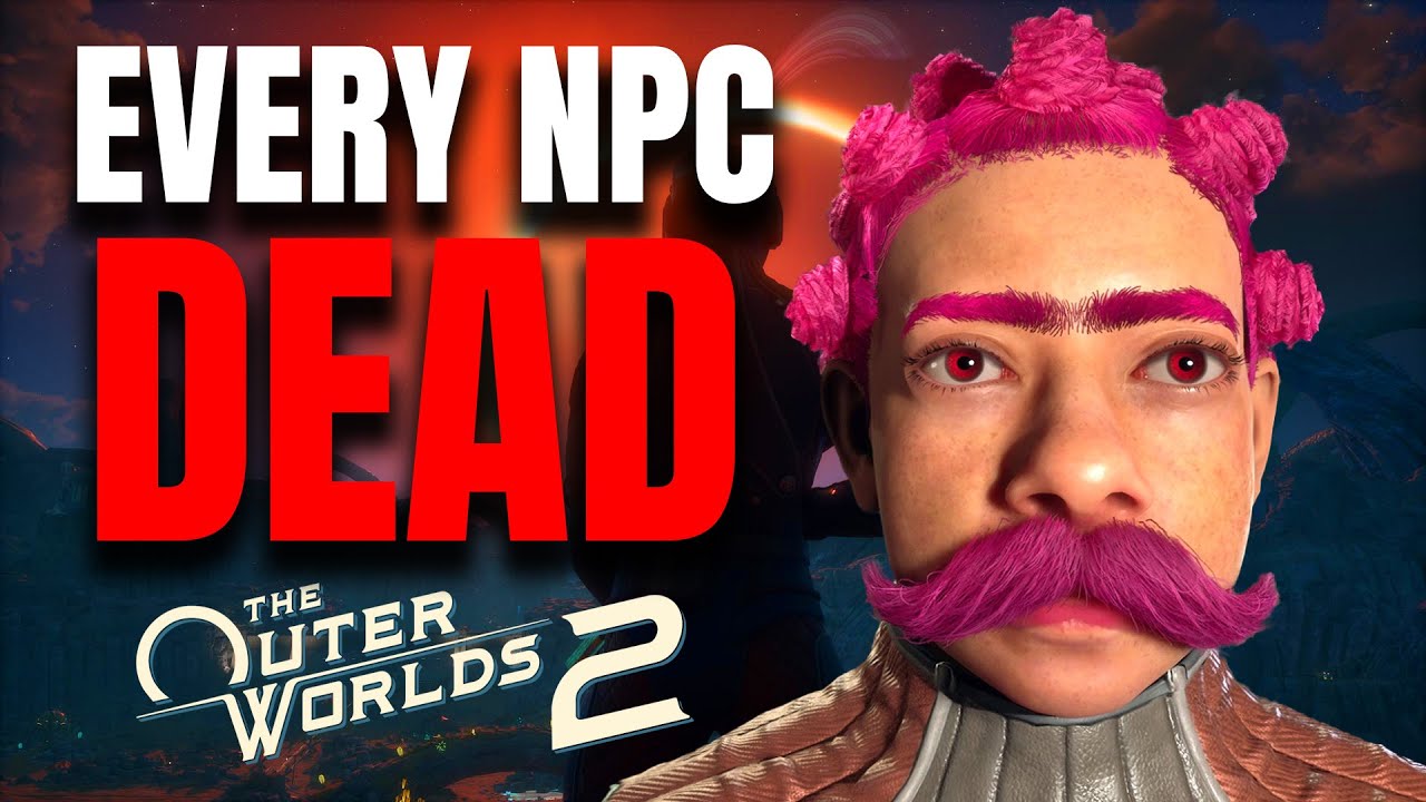 Я убил каждого NPC в The Outer Worlds 2