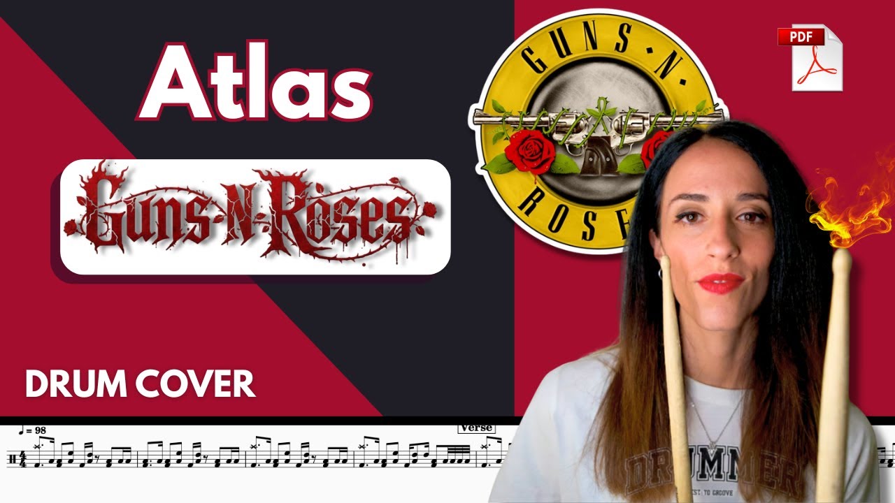 Atlas | Guns N' Roses | Drum Cover - Drum Score