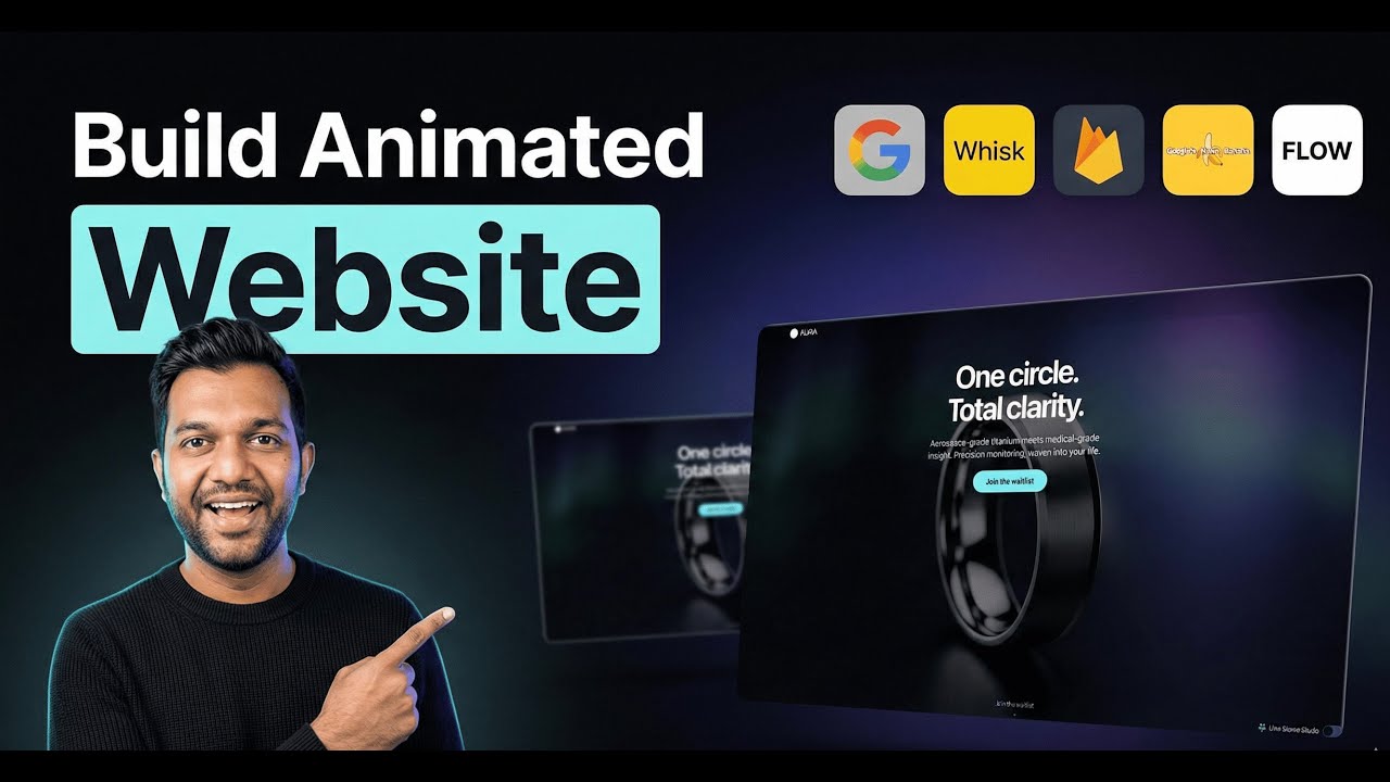 Vibecode — веб-сайт в стиле Apple с использованием ИИ и бесплатных инструментов Google AI (Whisk ...
