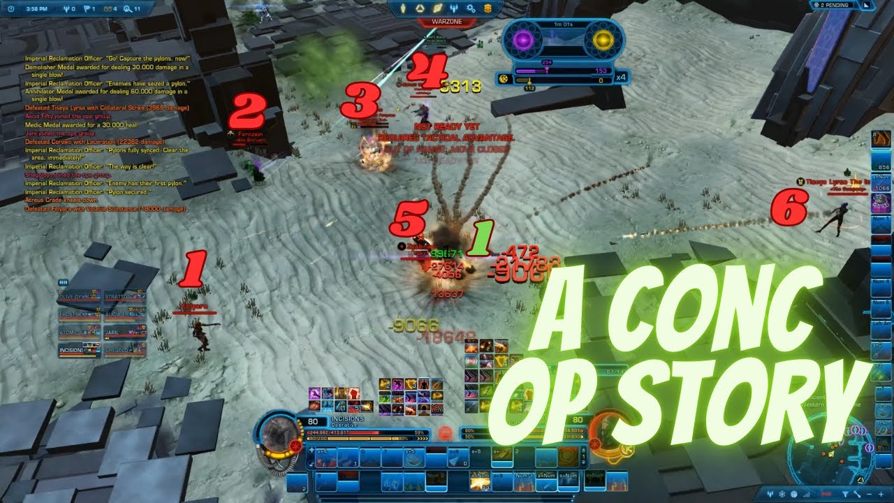 SWTOR - PvP - Concealment Operative - Ancient Hypergate