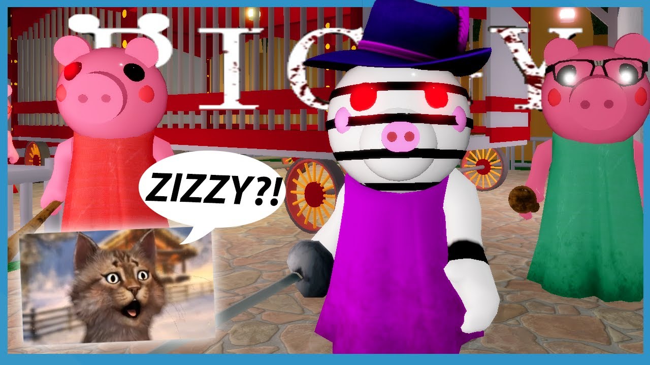Playing As ZIZZY In Roblox Piggy