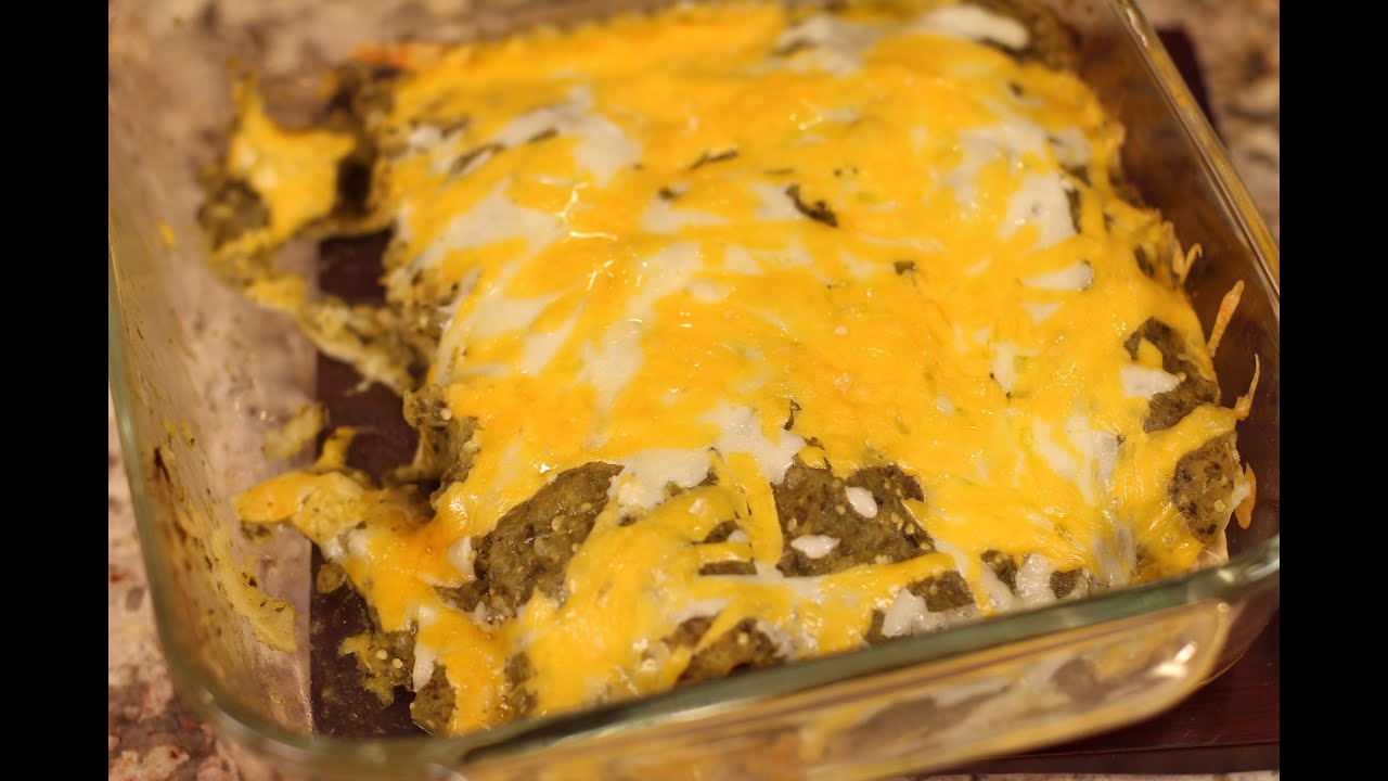 How To Cook Green Enchiladas | Verde Salsa Chicken Enchiladas | Rockin Robin Cooks