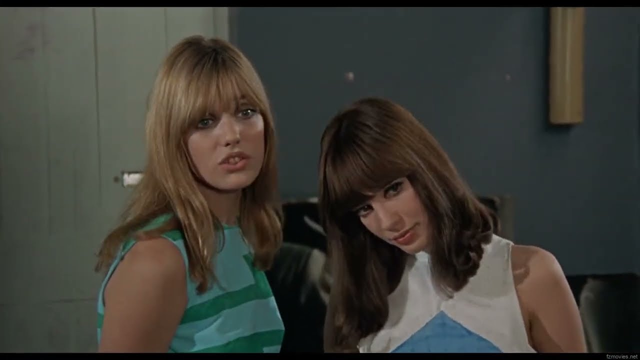 Jane Birkin & Gillian Hills Blow-Up 1966