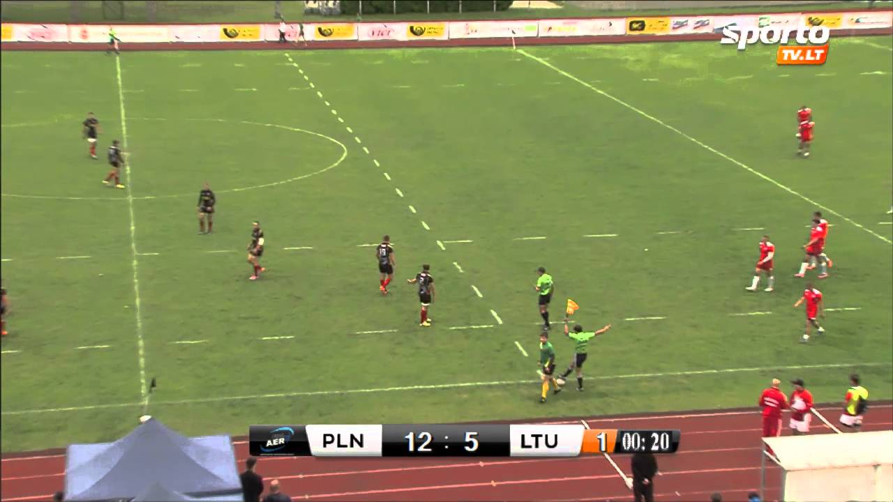 SportoTV.lt: Regbis-7 LENKIJA - LIETUVA 2014-06-15
