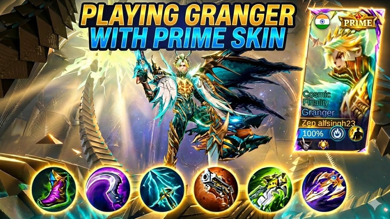 Playing Granger with New prime skin!!😋😋