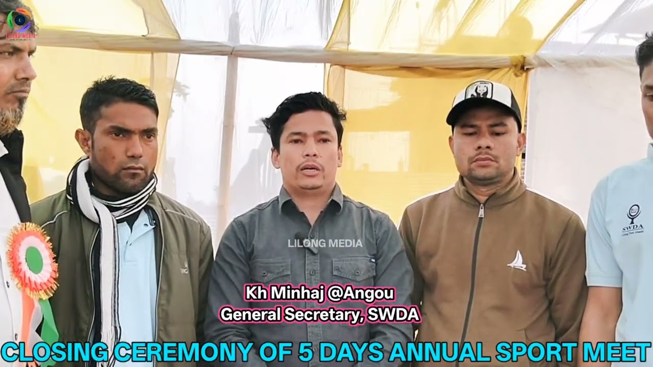 Kh Minhaj @Angou, General Secretary, SWDA with members of both #TAYV & #SWDA spoke. 