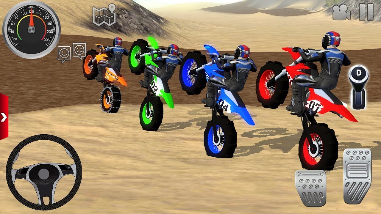 Juego De Motos - Impossible Dirt Bike Stunts Driving #2 - Extreme Off-Road Motocross Racing 2024