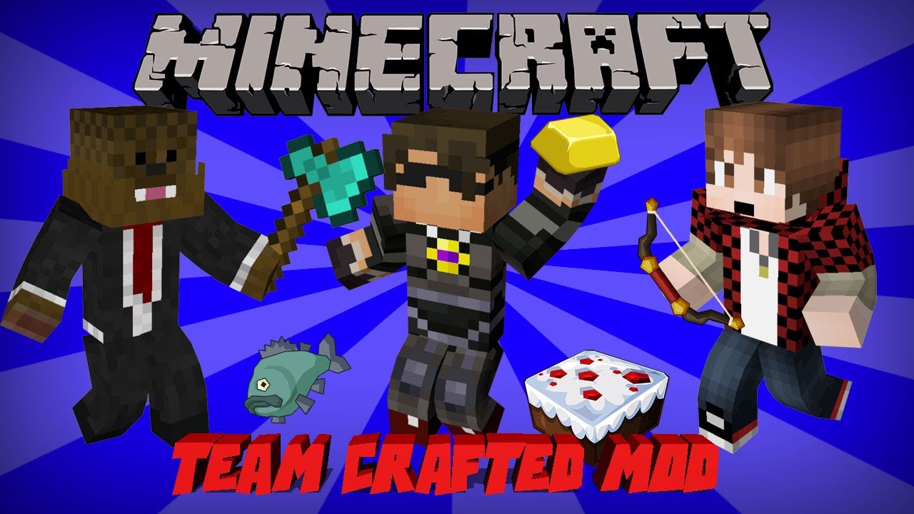 ☢ Minecraft Team Crafted Mod [1.6.4] w/Skydoesminecraft, ASFJerome, Bajan Canadian (in the mod)