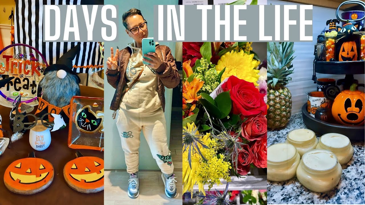DAYs IN THE LIFE || Shopping, Cooking, Halloween Boo Baskets
