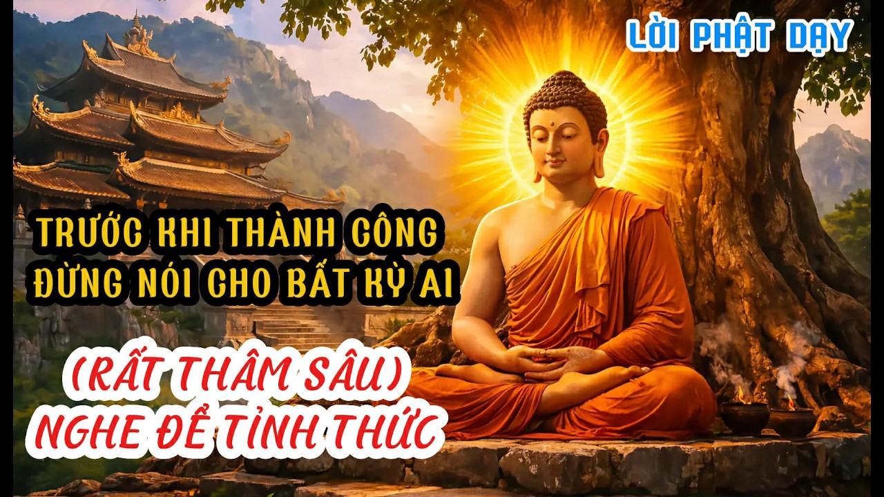 Vì Sao Trước Khi Thành Công Bạn Không Nên Nói Ra? | Lời Phật Dạy