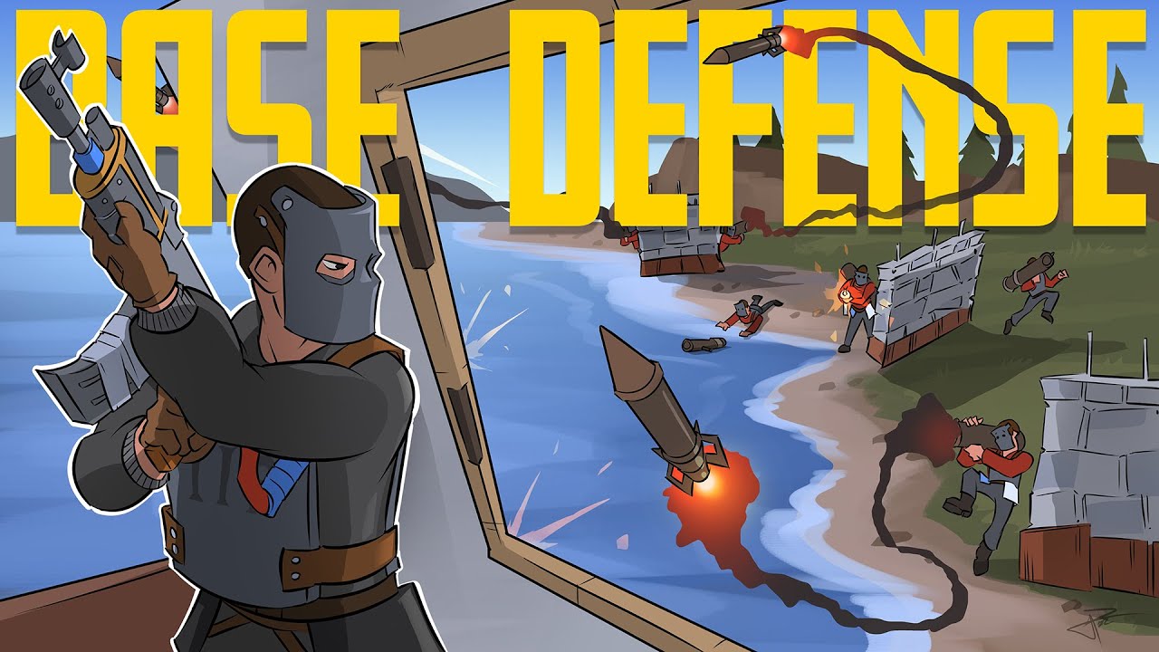 Rust Movie - How my HIGH IQ SOLO BASE Saved my INSANE WIPE