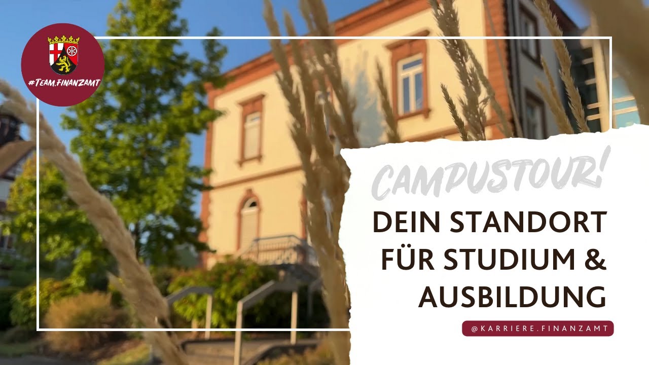🚀 #Campustour in Edenkoben - Hochschule f&uuml;r Finanzen und Landesfinanzschule RLP