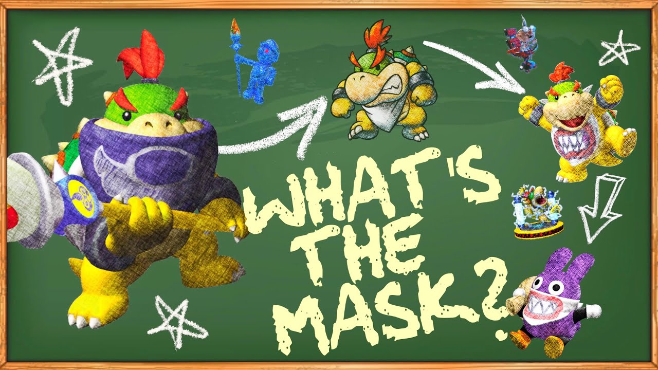 Why Does Bowser Jr. Wear a Mask?! [Theory]
