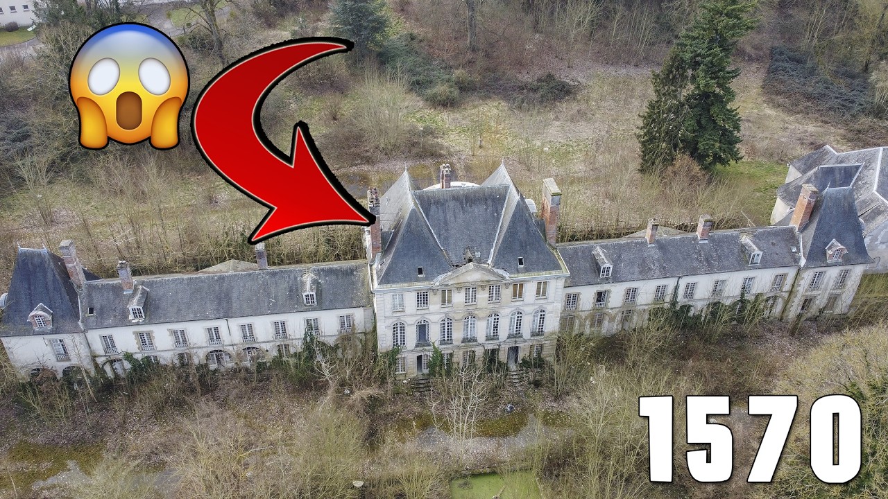 VERLATEN KASTEEL ONTDEKT IN FRANKRIJK! MILJOENEN ACHTERGELATEN